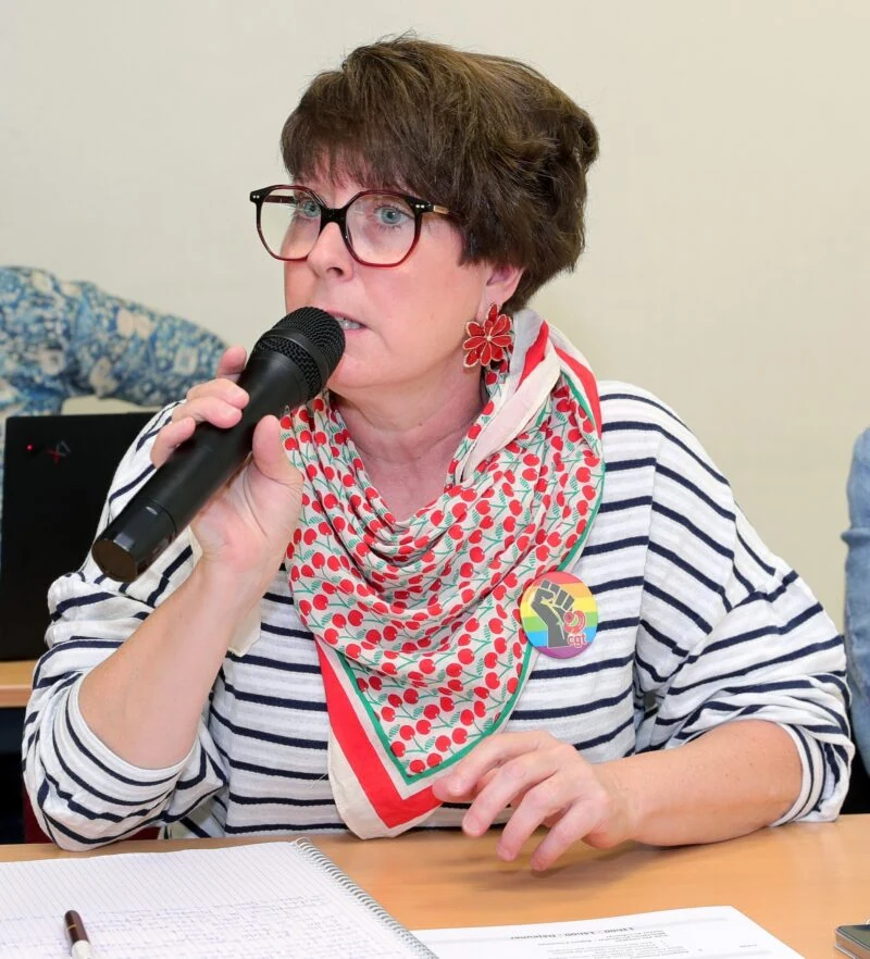 Barbara FILHOL Secrétaire générale de la fédération CGT santé et action sociale