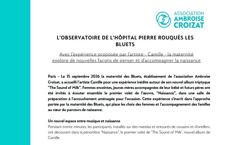 L’Observatoire de l’Hôpital Pierre Rouquès Les Bluets